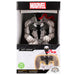 Photo d’ensemble du support Marvel Anti-Venom avec plusieurs manettes et smartphone pour démonstration.