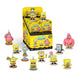 Vue rapprochée d'une figurine mini SpongeBob FUNKO avec un design coloré et détaillé