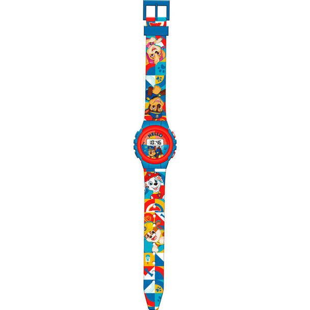 Détail du bracelet Paw Patrol coloré et confortable, adapté aux poignets des enfants