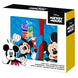 Lunch box Mickey Disney vue de face avec design coloré et dimensions 22,5x21x7cm