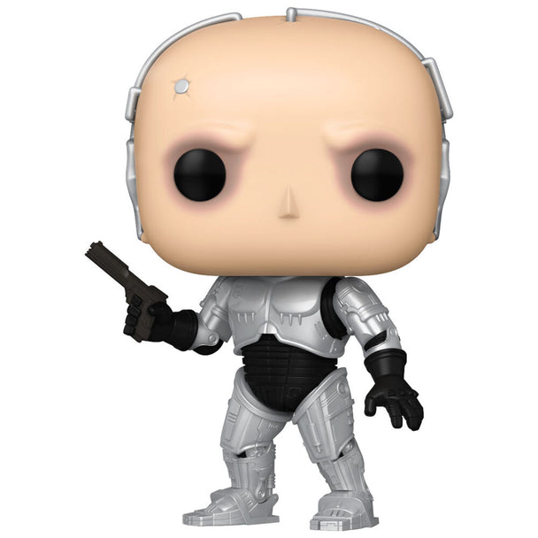 Figurine Funko POP Robocop en vinyl de 9 cm, dans sa boîte cadeau officielle FUNKO, vue de face