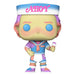 Figurine vinyle Funko POP Stranger Things Steve Scoops Ahoy, détail du visage et costume bleu et blanc.