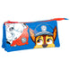 Vue de face de la trousse triple Paw Patrol CERDÁ avec motifs colorés et fermeture zippée