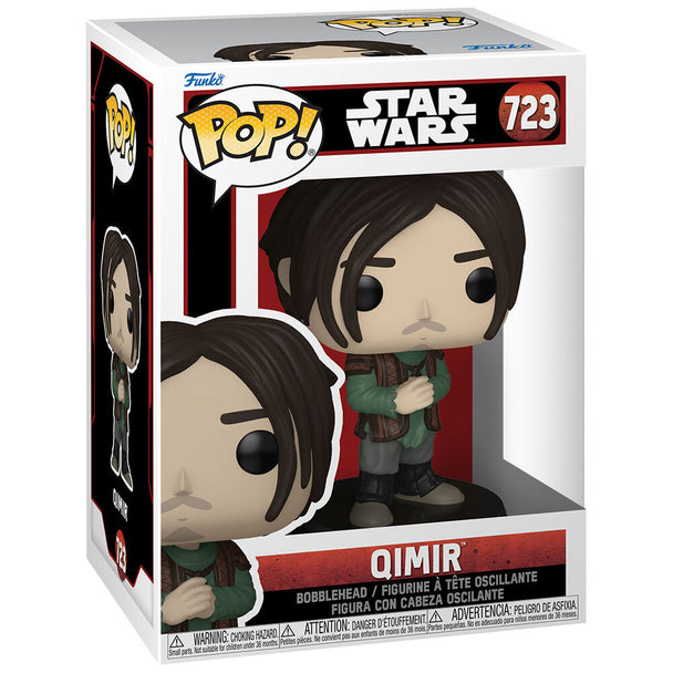 Vue détaillée de la figurine Funko POP Acolyte Osha Qimir avec ses couleurs et finitions précises