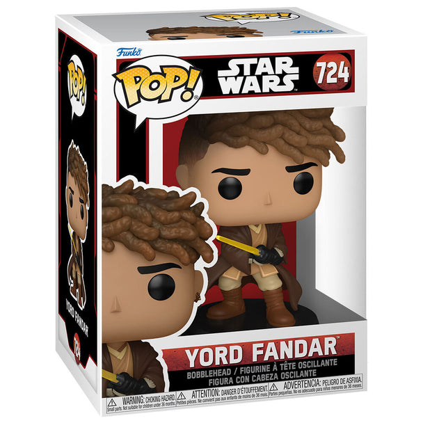 Boîte cadeau collector de la figurine Funko POP Star Wars Acolyte Yord Fandar