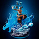 Profil latéral de la figurine Enel Dragon Éclair montrant les détails du visage et des mains