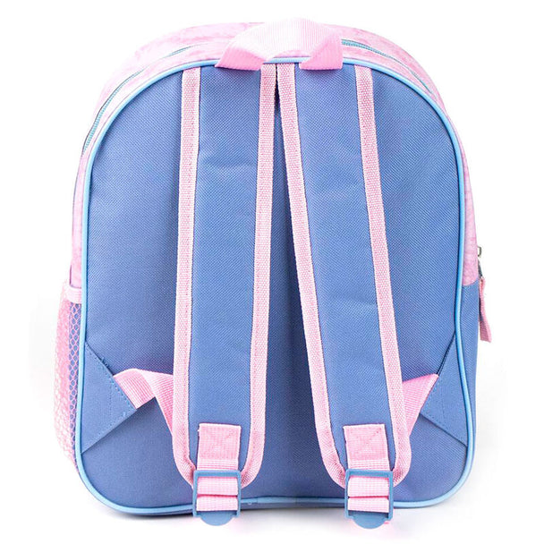Détail des bretelles réglables du sac à dos Disney Stitch CERDÁ pour un confort optimal