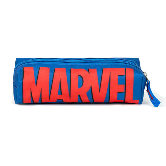 Détail de la fermeture éclair robuste de la trousse Marvel Avengers CERDÁ, idéale pour un usage quotidien