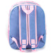 Vue latérale du sac à dos Disney Stitch montrant la profondeur et les compartiments