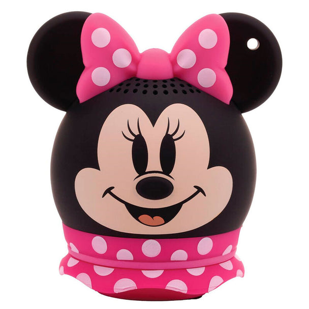 Enceinte Bluetooth Disney Minnie Bitty Boomers mini format 5cm avec design Minnie coloré et connectivité Bluetooth 5.0.