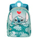 Sac à dos léger Stitch Ohana avec fermeture zippée et design coloré de KARACTERMANIA