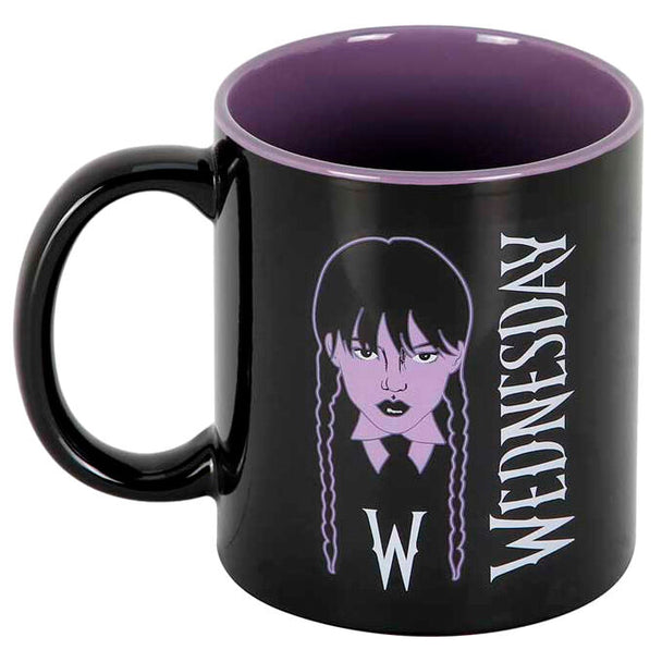 Mug Wednesday Braid KARACTERMANIA vu de face avec design détaillé