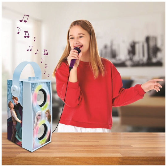 Enceinte LEXIBOOK Frozen connectée en Bluetooth à un smartphone pour diffusion musicale sans fil