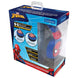 Profil du casque sans fil Marvel Spiderman montrant l'arceau et les coussinets confortables