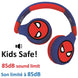 Enfant portant le casque Marvel Spiderman LEXIBOOK en écoutant de la musique
