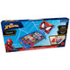Détail des 4 flippers et 5 bumpers du flipper électronique Marvel Spiderman Lexibook