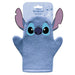 Gant de bain Disney Stitch CERDÁ vue de face avec design coloré et dimensions 20x26x1,5 cm