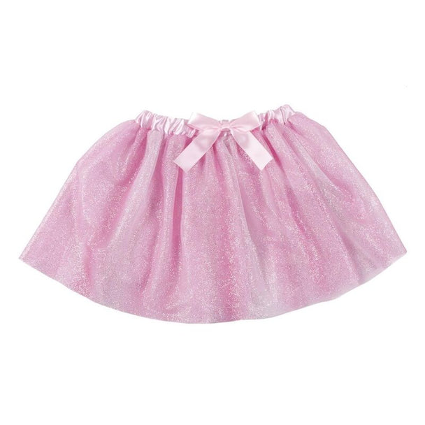 Tutu rose vif Disney Minnie pour enfant, vue de face sur mannequin