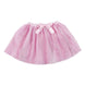 Tutu rose vif Disney Minnie pour enfant, vue de face sur mannequin