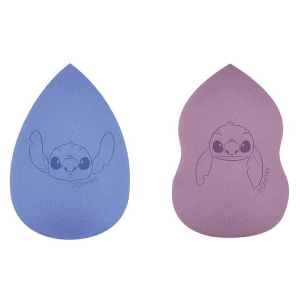 Packaging blister transparent contenant l'éponge de maquillage Disney Stitch CERDÁ avec logo et détails du produit