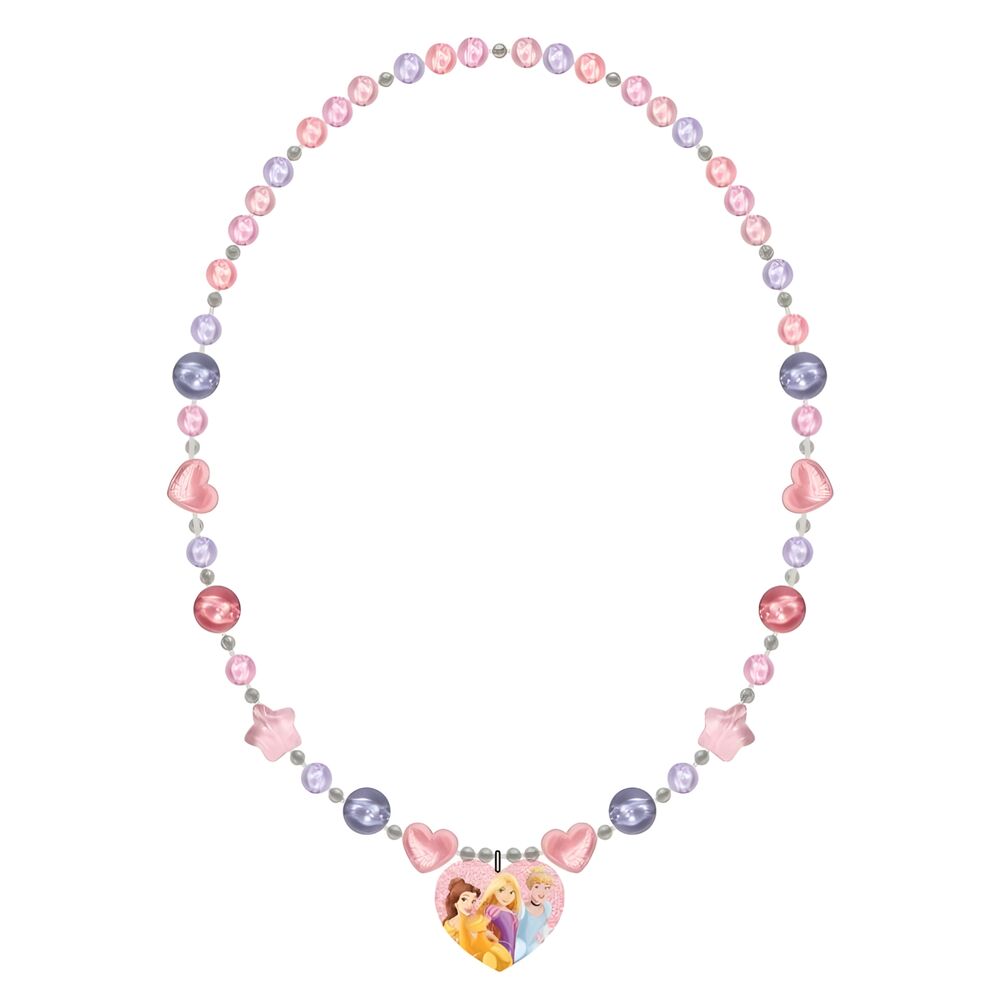 Bijou enfant Disney Princess CERDÁ porté autour du cou, mettant en valeur le design féerique