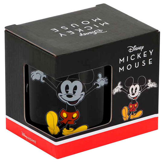 Image du mug Mickey Mouse KARACTERMANIA posé sur une table en bois