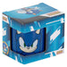 Vue rapprochée du mug Sonic the Hedgehog mettant en valeur la finition et les couleurs