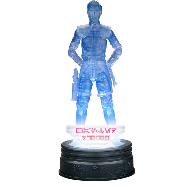 Vue latérale de la figurine Ezra Bridger 15 cm de la collection Holocomm HASBRO