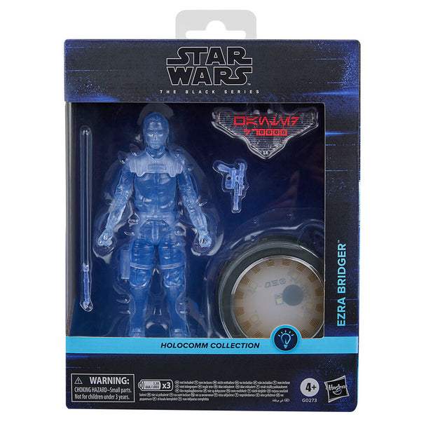 Figurine articulée Star Wars Ezra Bridger de face avec détails précis et accessoires