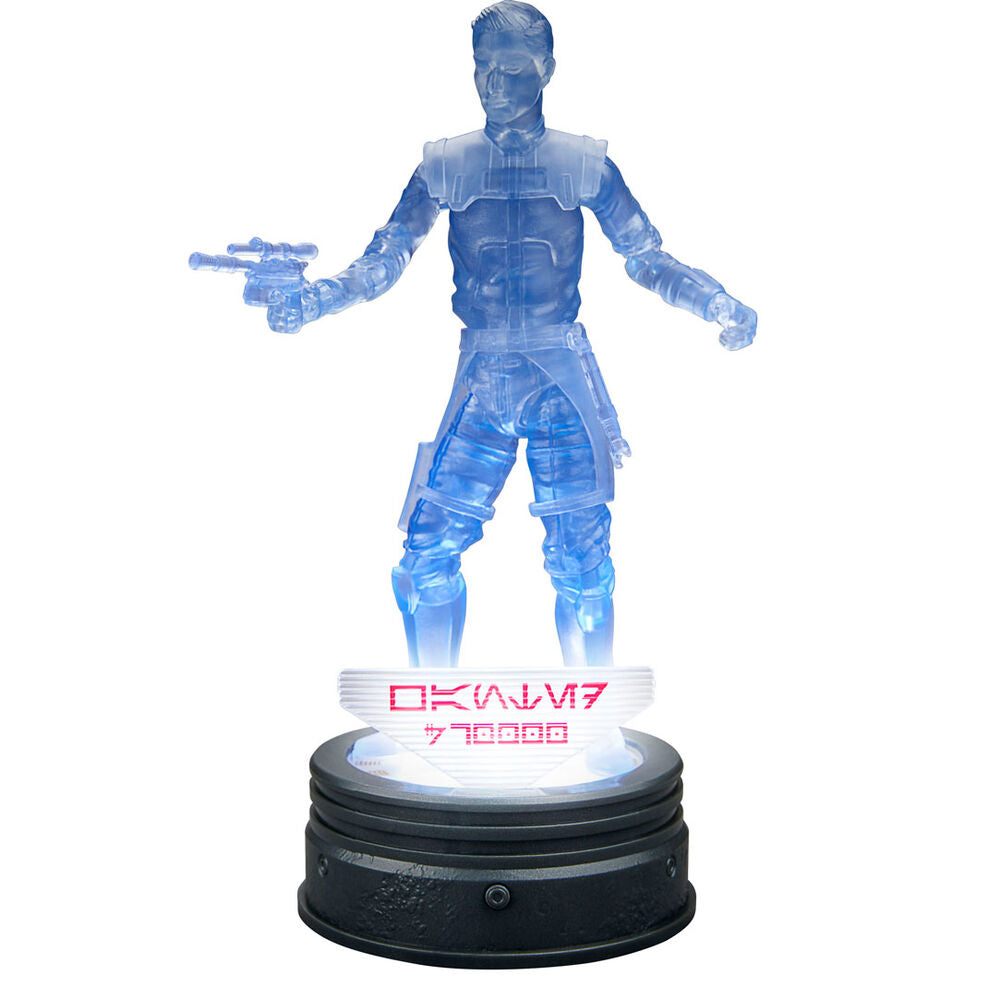Vue arrière de la figurine articulée Star Wars Holocomm Collection Ezra Bridger