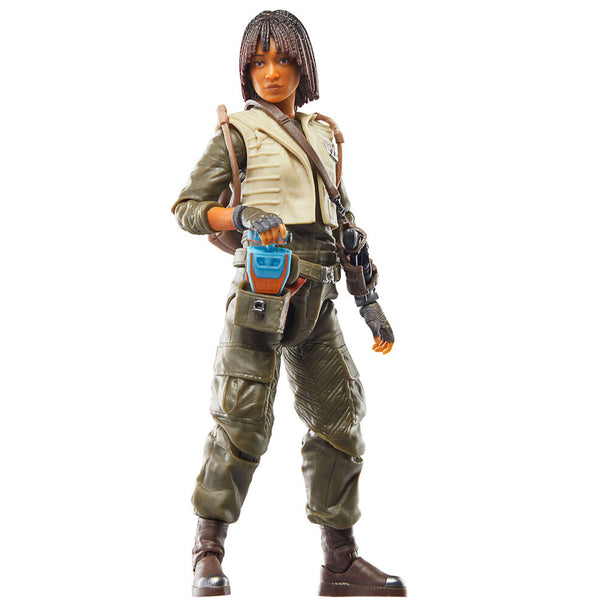 Vue de face de la figurine articulée Osha Aniseya de la Black Series HASBRO
