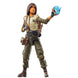 Détail du visage réaliste de la figurine Star Wars Osha Aniseya 15cm