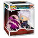 Figurine POP Deluxe Satoru Gojo de Jujutsu Kaisen vue de face avec détails précis et couleurs vives
