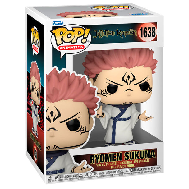 Figurine POP Ryomen Sukuna de Jujutsu Kaisen en vinyl 9cm avec détails précis et couleurs vives