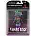 Figurine Roxy de Five Nights at Freddy's de 12 cm vue de face, éditée par FUNKO, avec détails précis et couleurs vives.