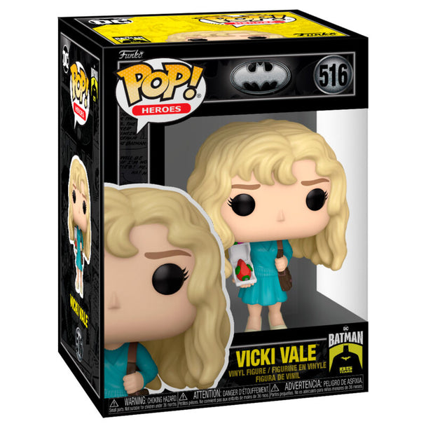 Figurine Funko POP Batman Vicky Vale en vinyle de 9cm dans sa boîte cadeau officielle FUNKO