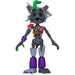Vue latérale de la figurine Roxy Five Nights at Freddy's de 12 cm par FUNKO, montrant les finitions et le design soigné du personnage.