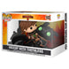 Vue latérale de la figurine POP Deluxe Hiccup et Toothless, mettant en valeur la posture dynamique et le design soigné FUNKO.