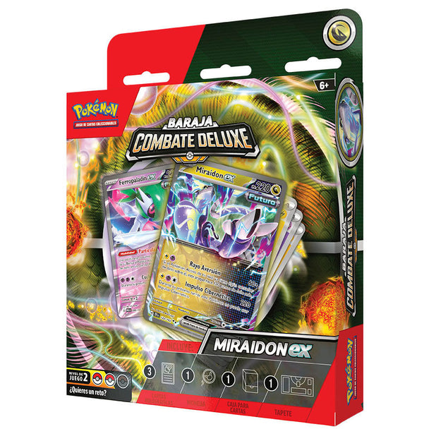 Carte Koraidon détaillée du jeu Pokémon en espagnol, illustrée en couleur