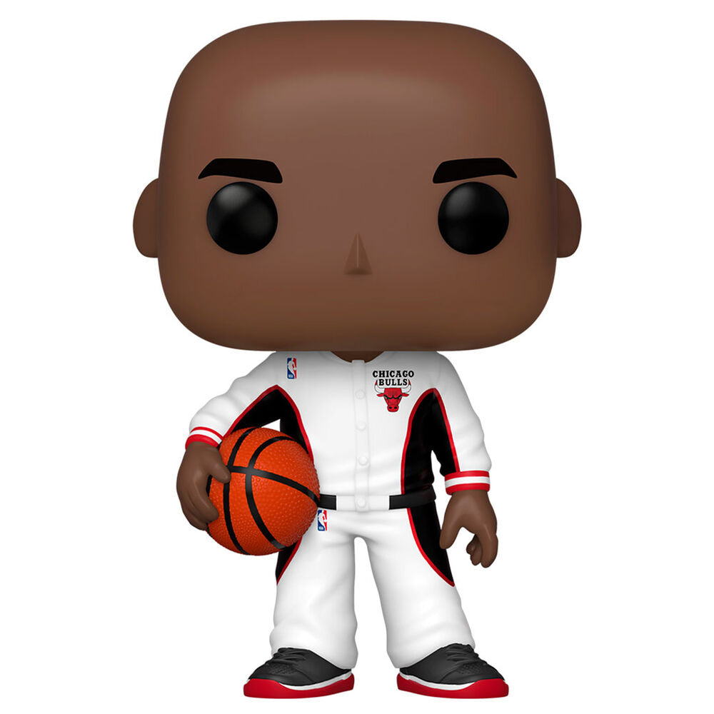 Figurine Funko POP exclusive de Michael Jordan en maillot des Chicago Bulls avec boîte cadeau transparente