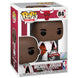 Vue rapprochée de la figurine Funko POP Michael Jordan NBA dans sa boîte collector avec fenêtre