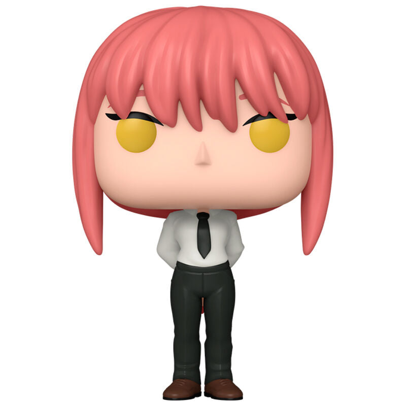 Figurine Funko POP Makima de Chainsaw Man en vinyle de 9 cm avec détails précis et boîte cadeau visible