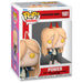 Vue rapprochée de la figurine Funko POP Power de Chainsaw Man montrant les détails du visage et des couleurs vives