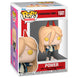 Vue rapprochée de la figurine Funko POP Power de Chainsaw Man montrant les détails du visage et des couleurs vives