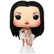 Figurine Funko POP de Cher en tenue iconique du Met Gala 1974, présentée dans sa boîte cadeau transparente.