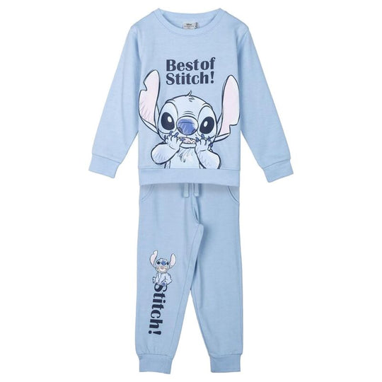 Survêtement Disney Stitch CERDÁ pour enfant en coloris bleu, vue de face