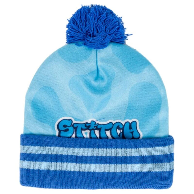 Détail du bonnet Disney Marvel en acrylique et polyester avec logo des super-héros