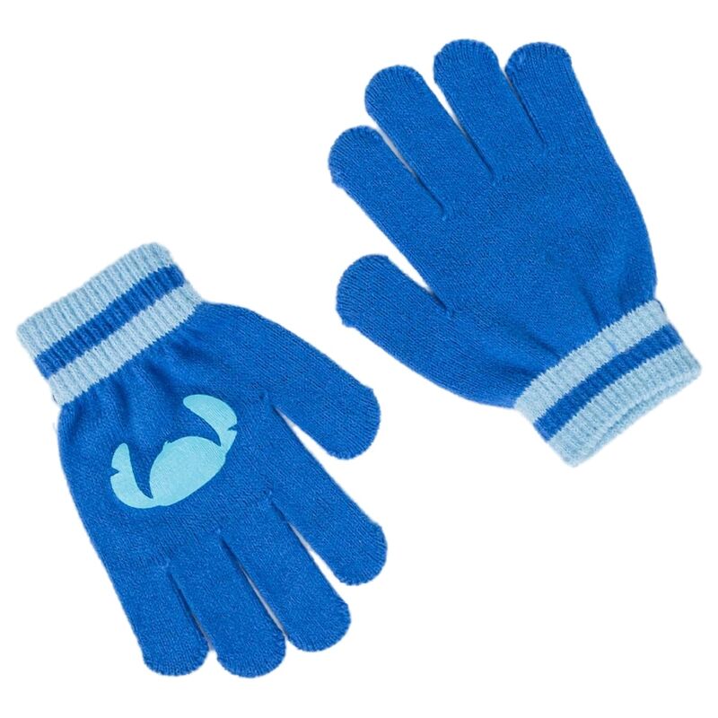Vue rapprochée des gants assortis Disney Marvel avec design confortable et chaud