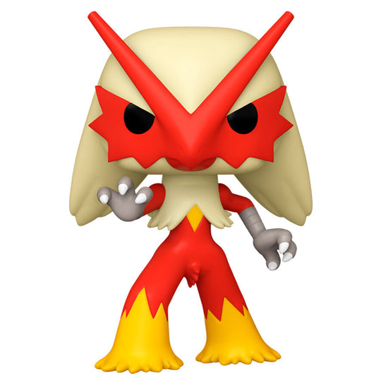 Figurine Funko POP Blaziken en vinyle de 9 cm présentée dans sa boîte cadeau officielle
