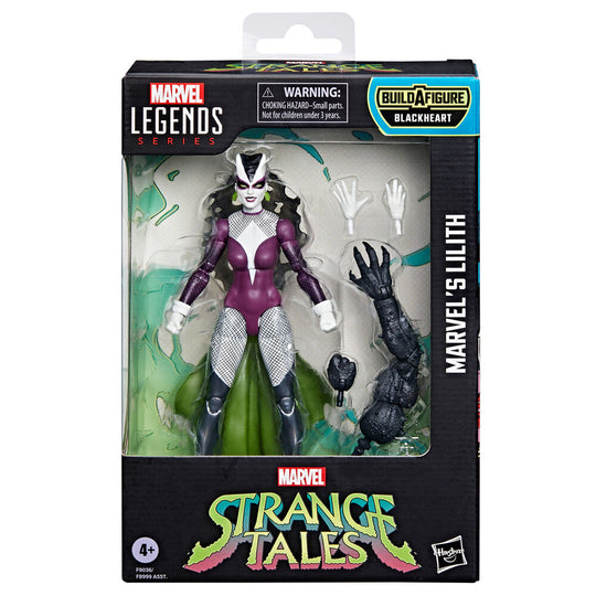 Figurine Marvel Lilith 15 cm articulée vue de face avec accessoires
